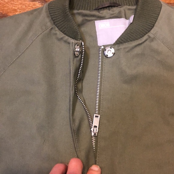 ASOS longline bomber jacket - Picture 6 of 9